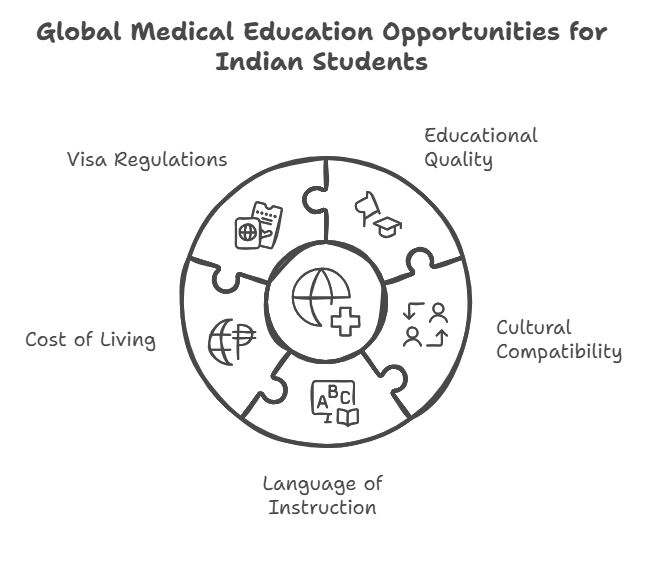 best countries for Indian students to study medicine